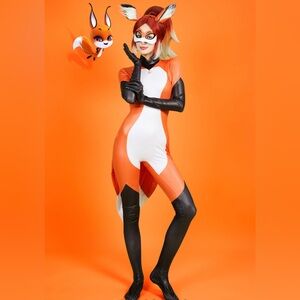 Adult Miraculous Ladybug Rena Rouge cosplay costume